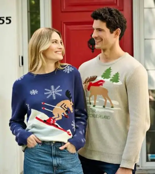 Studio Park x Alberti Popaj Men’s Festive Pullover Sweater