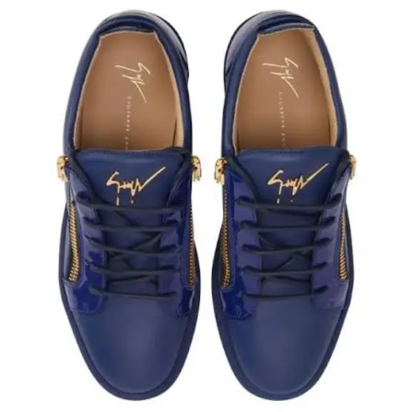  Giuseppe Zanotti Frankie Velor Sneakers