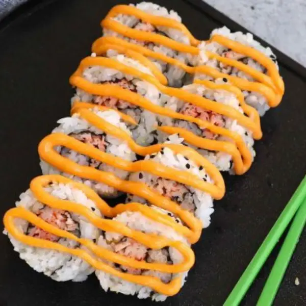 Spicy Crab Sushi Roll Recipe