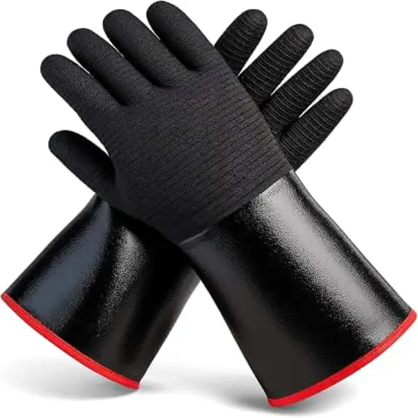 #6: RAPICCA 932°F Heat Resistant BBQ Grill Gloves