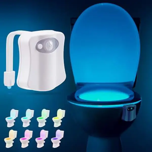 RainBowl Toilet Bowl Night Light