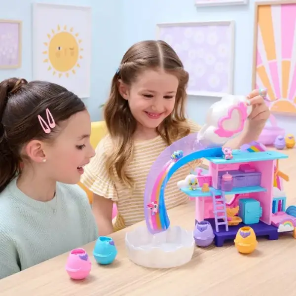 HATCHIMALS WATER HATCH NURSERY PLAYSET WITH 4 WATER HATCH EGGS