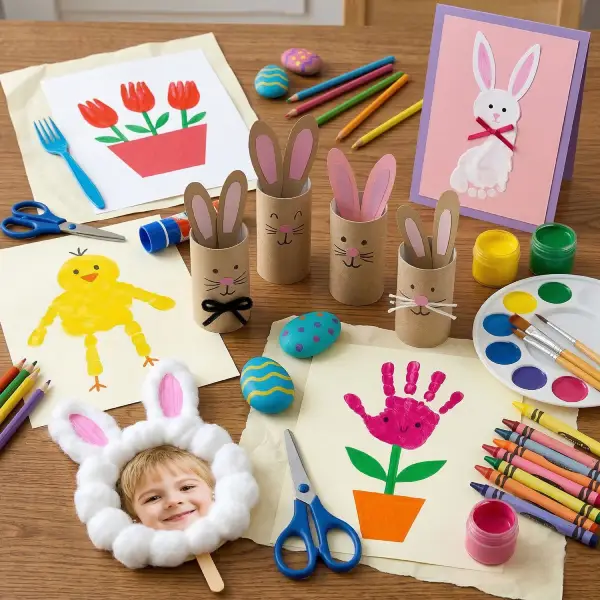 18 Simple Easter Crafts For Kids Of All Ages