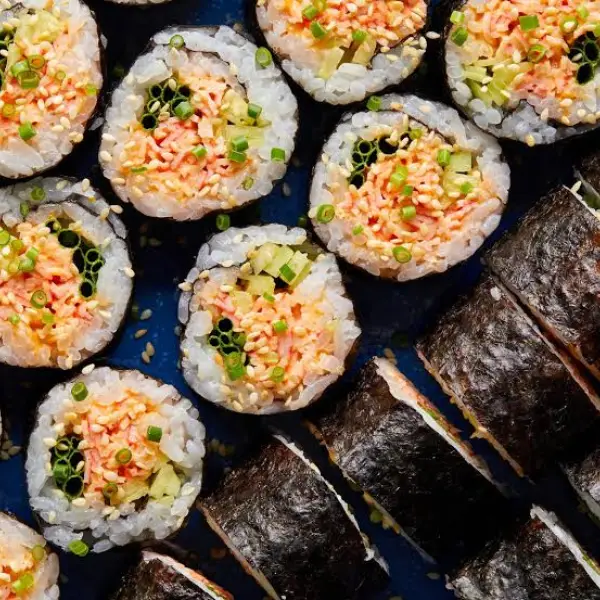 Spicy Crab Sushi Roll Recipe