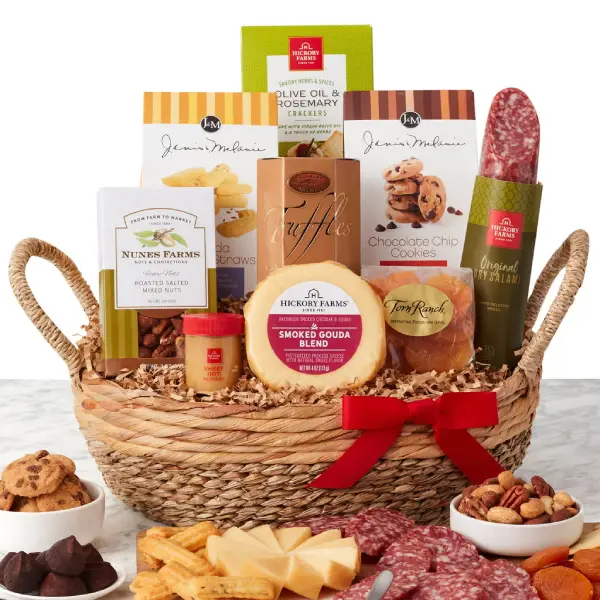 #3 Hickory Farms Gift Basket