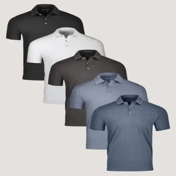 3. Fresh Clean Threads Best Sellers Long Sleeve Crew 5-Pack