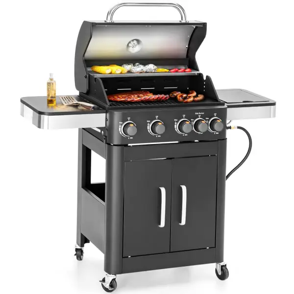 Sophia & William 4-Burner Propane Gas BBQ Grill