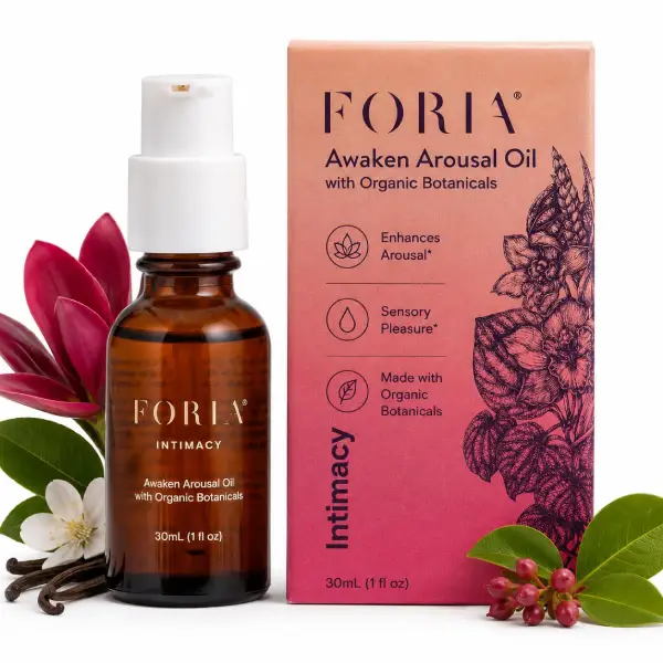 Foria Awaken Arousal Oil (With CBD and Botanical Options)