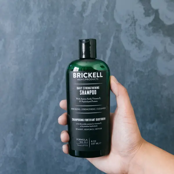 Brickell Shampoo Daily Strengthening for Men Review