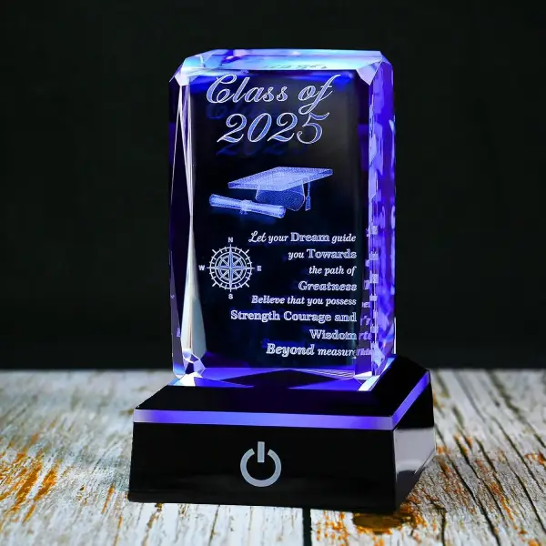 Movdyka 2025 Graduation Crystal Gift