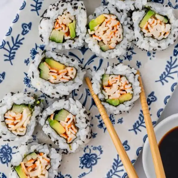 Spicy Crab Sushi Roll Recipe