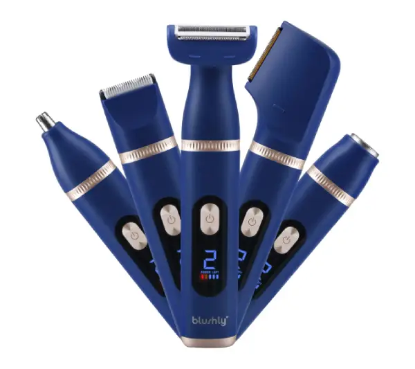 QVC Blushly 5-in-1 Rechargeable Hair Trimmer