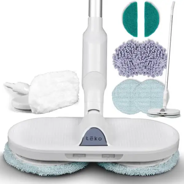 #2 Hover Scrubber Omni Cordless Rechargeable Dual-Head Mop and Accessories