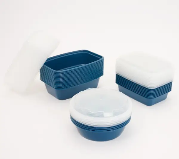 #1: QVC CUBE 30‑pc reusable food container set